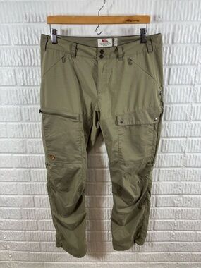 Fjallraven Womens Abisko Trail Stretch Full Length Trousers Size US 34